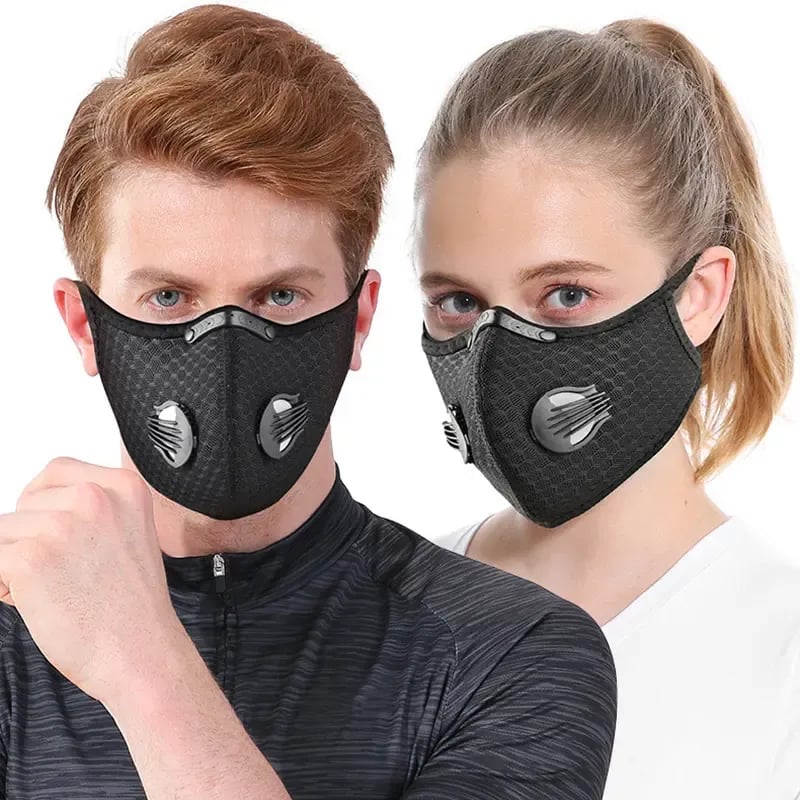 🔥 LAST DAY 50% OFF -- 💖 Reusable Dust Mask with Carbon Filter – Made for an Active Lifestyle