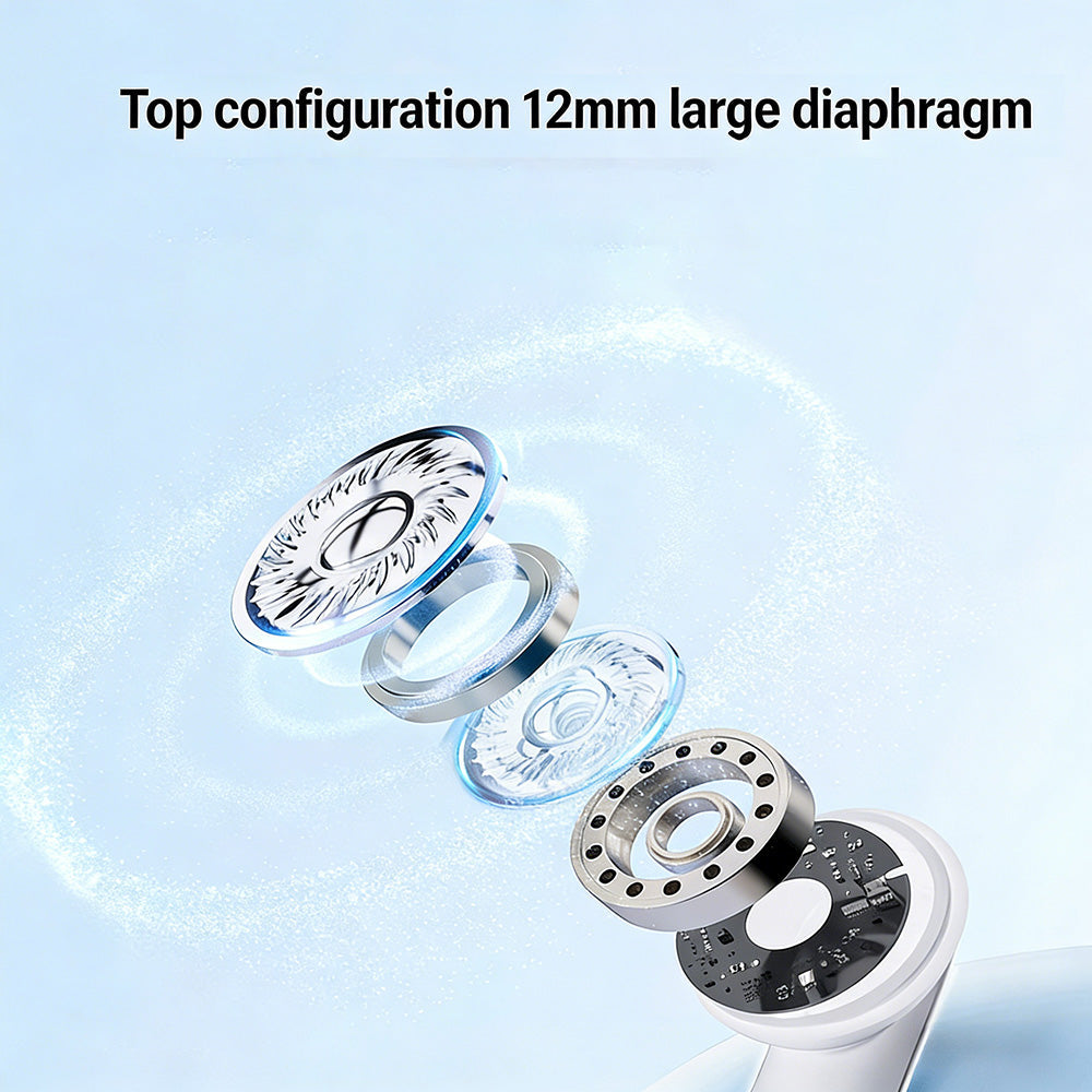 2-in-1 Wireless Bluetooth Earbuds with Ear Clips and Earbuds | 30 Hours Playtime