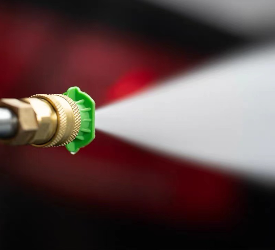 The 5-Color Nozzle Set | 1/4" Quick Connect – 0° to 65° for Pressure Washer, Car Wash, Deck Cleaning