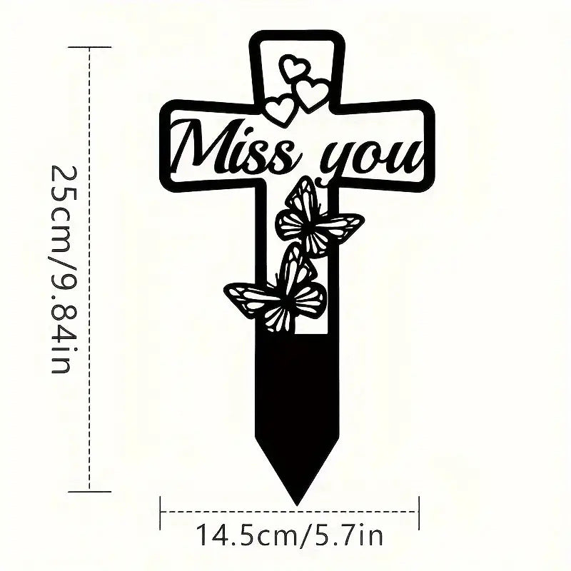 The Forever Garden Stake | Acrylic Remembrance Plaque – For Mom, Dad, or Dear Pet