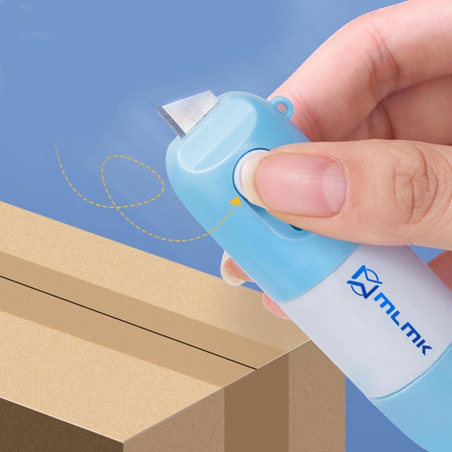 📦Correction Fluid Express – tool for erasing personal information and hiding addresses on packages, with cutting blade