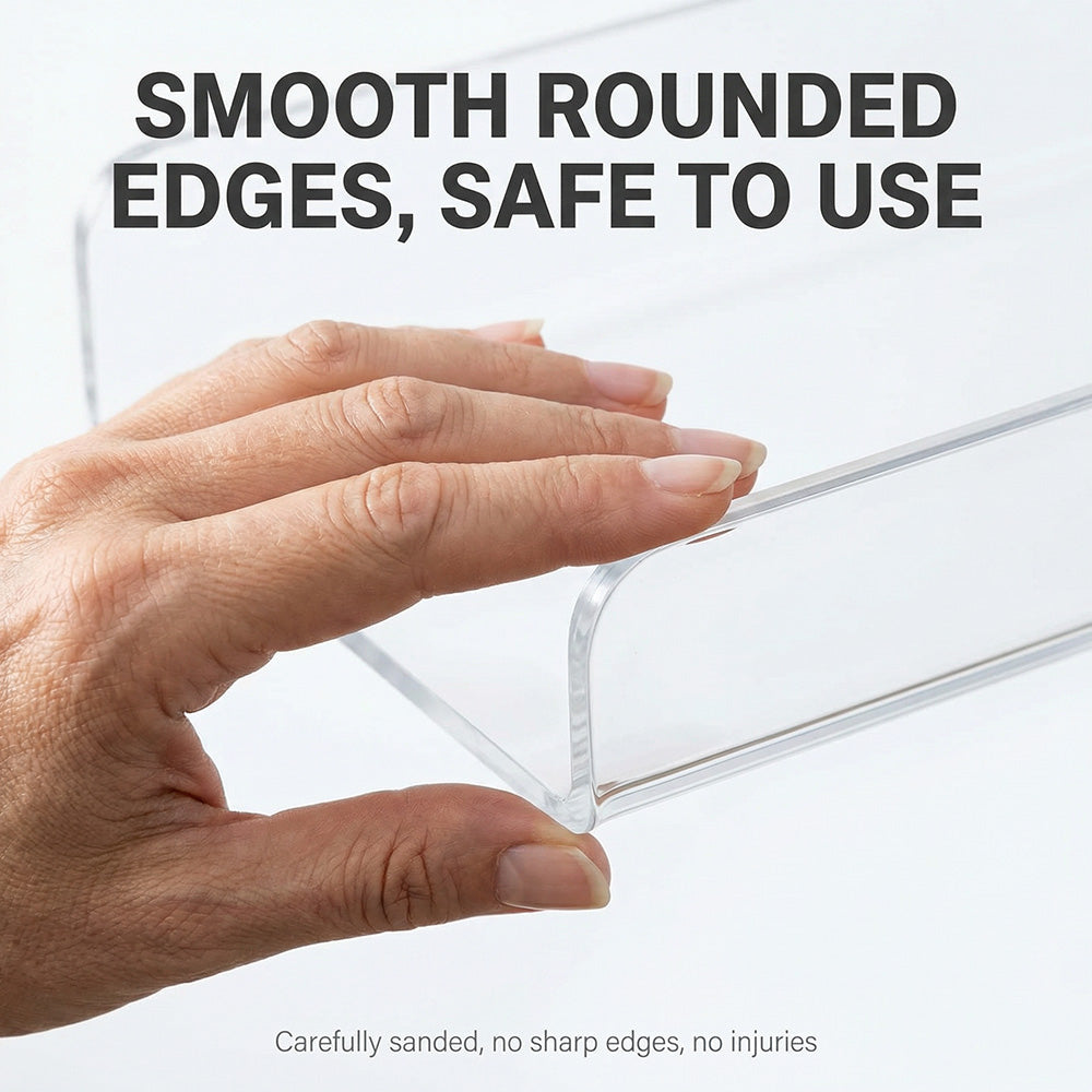 ✨No Drill Acrylic U-Shaped  Wall Shelf