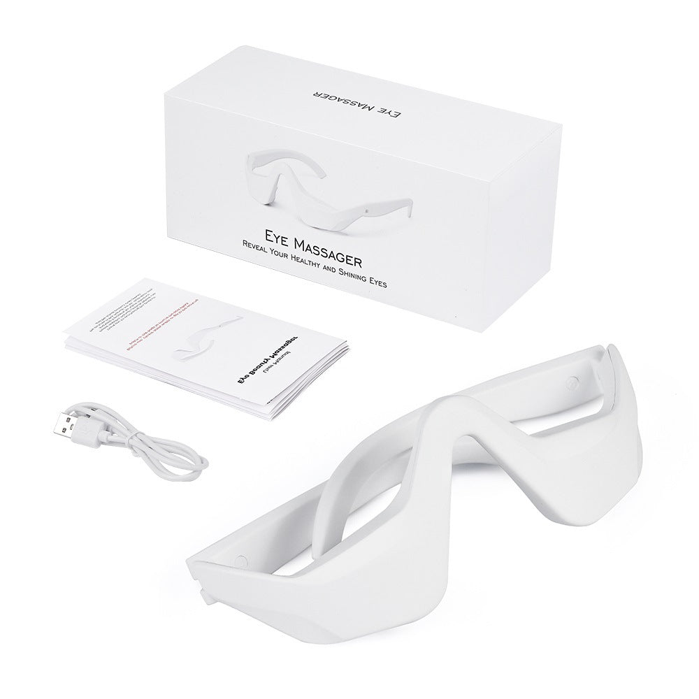 Microcurrent Eye Massager / EMS Red Light Eye Massager for Reducing Dark Circles and Enhancing Eye Aesthetics.