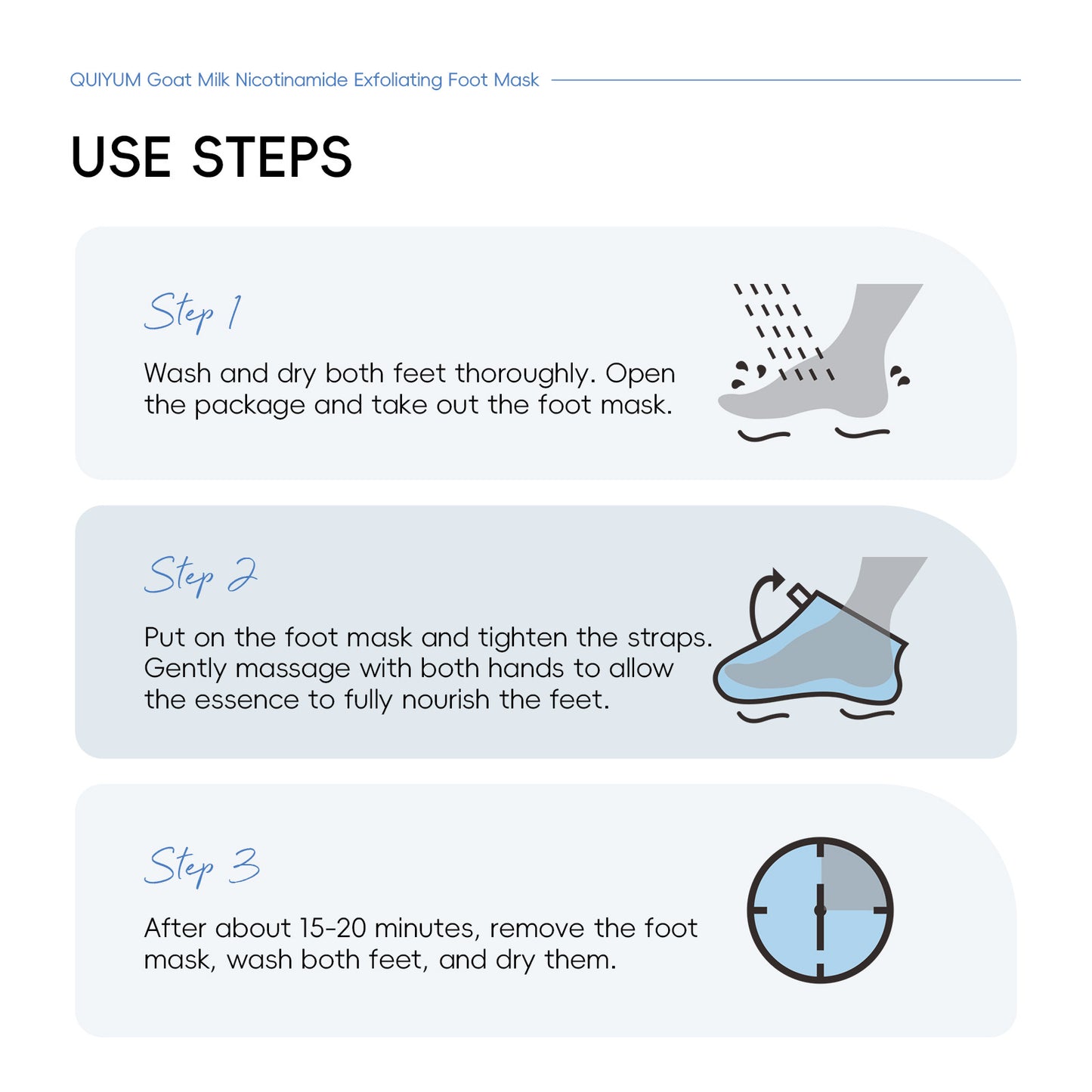 35g Goat Milk Foot Mask (Moisturizing Foot Mask)
