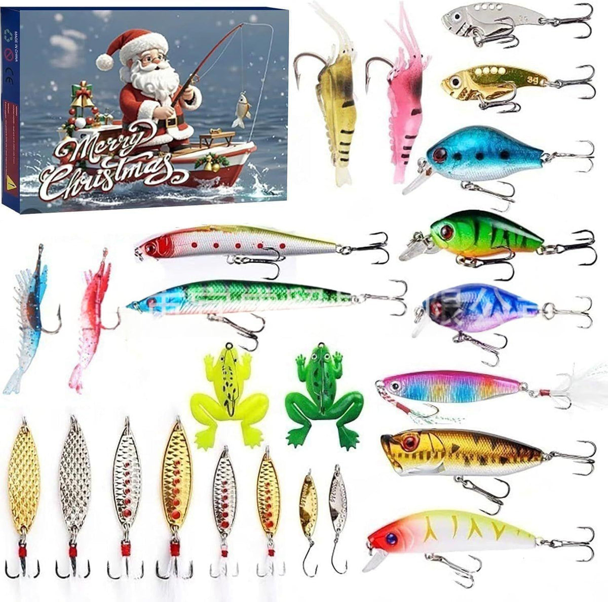 Fishing Mystery Box & Lure Advent Calendar – The Perfect Gift for Anglers