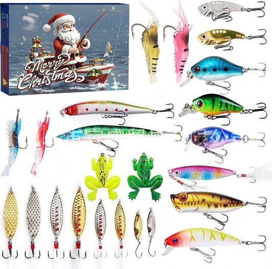 Fishing Mystery Box & Lure Advent Calendar – The Perfect Gift for Anglers