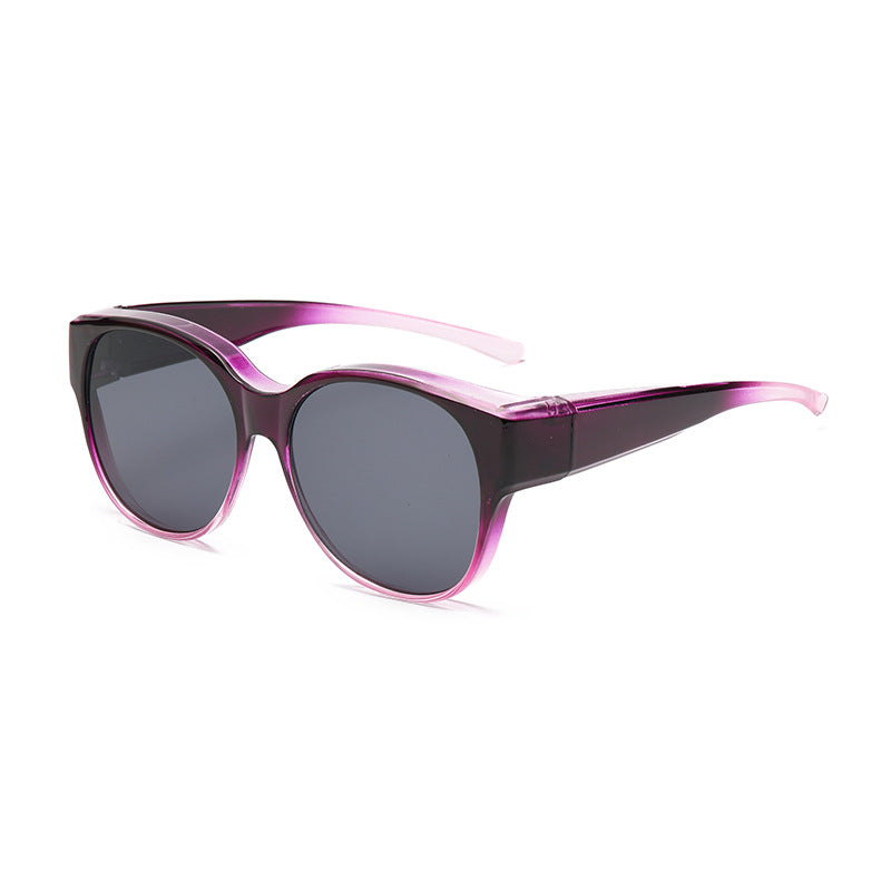 🕶 New XL cat-eye sunglasses with polarized lenses.mi i ochroną UV40