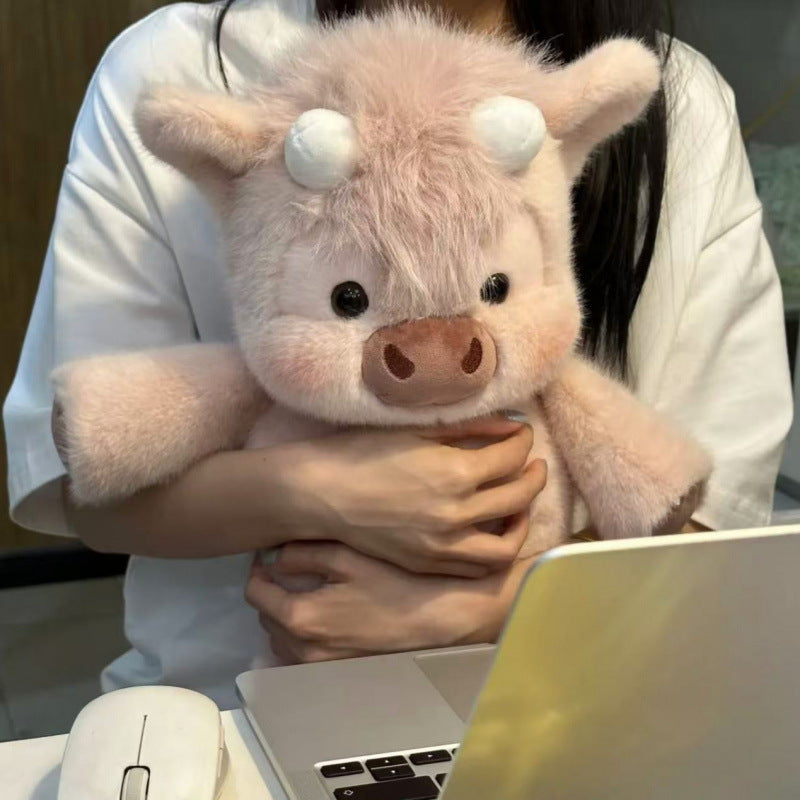 Meet "Roo" – The Softest Highland Cow Plush | Cuddly, Fluffy, and Impossible Not to Love