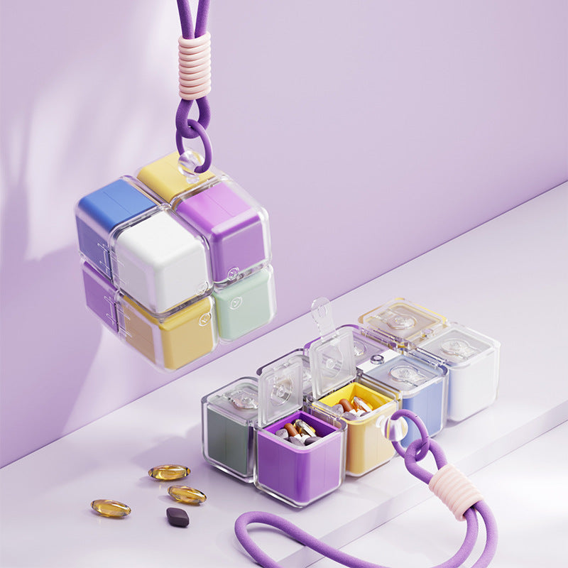 The Weekly Pill Organizer | 7 Day, Large Capacity, Moisture-Proof – Travel or Home