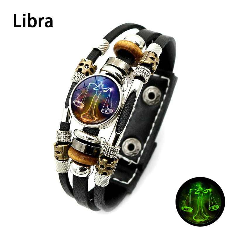 🌌 Glow-in-the-dark zodiac bracelet🌌