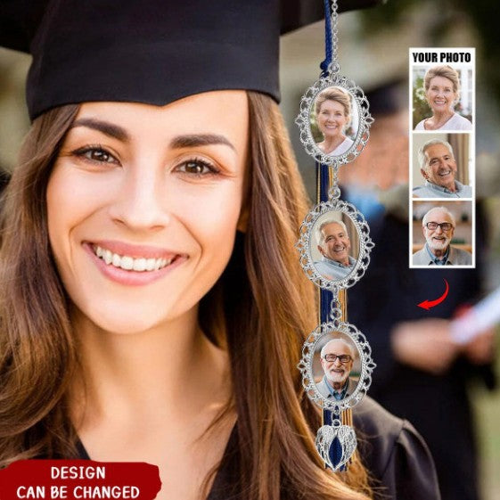 Graduation Cap Charm – Insert Your Own Photo, Keep the Moment Forever