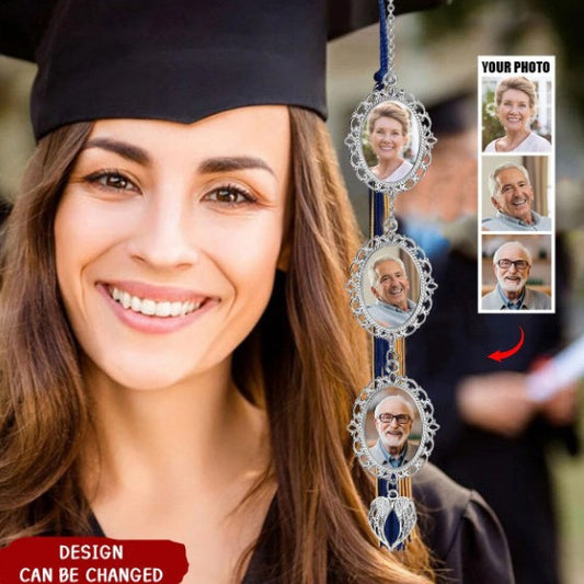 Graduation Cap Charm – Insert Your Own Photo, Keep the Moment Forever