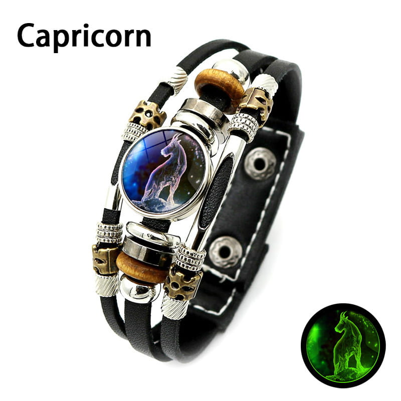 🌌 Glow-in-the-dark zodiac bracelet🌌