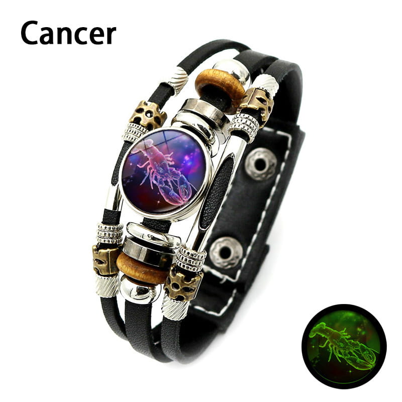 🌌 Glow-in-the-dark zodiac bracelet🌌