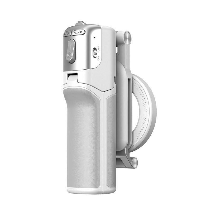 4 in 1 - Versatile Mini Tripod & Selfie Stick: Zoom-Capable, Dual-Sided Magnetic Mount, and Desktop Phone Stand