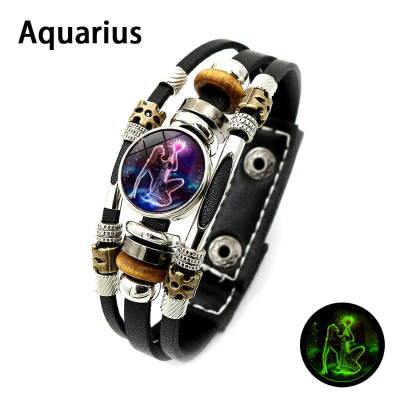🌌 Glow-in-the-dark zodiac bracelet🌌