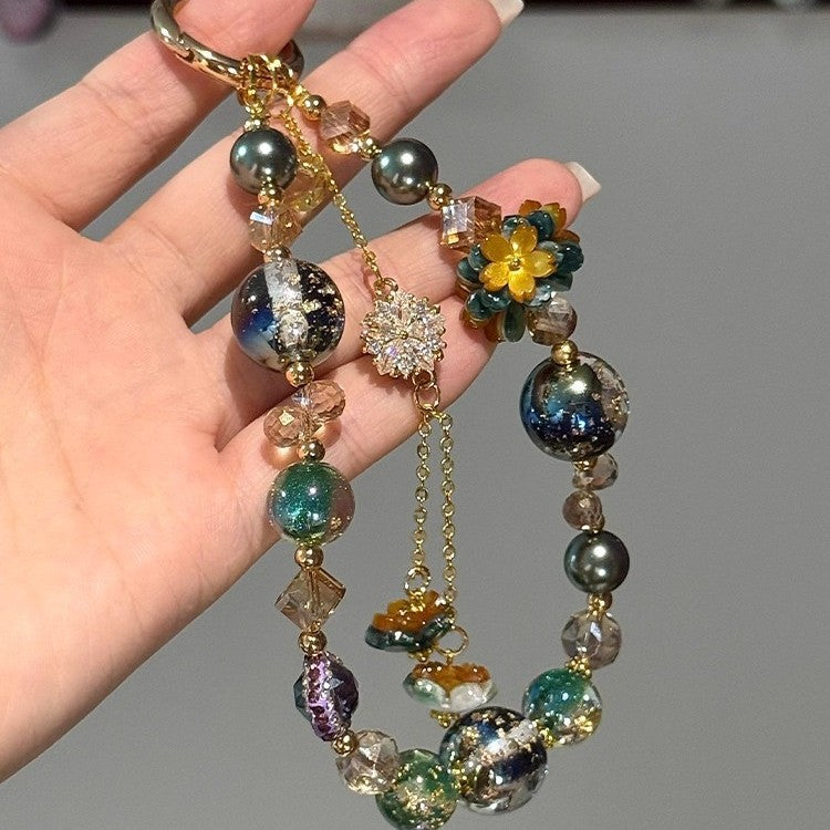 Retro Style Phone Chain / Lucky Feng Shui Pendant