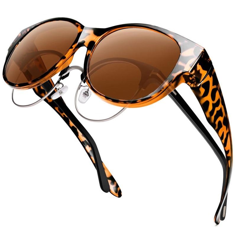 🕶 New XL cat-eye sunglasses with polarized lenses.mi i ochroną UV40