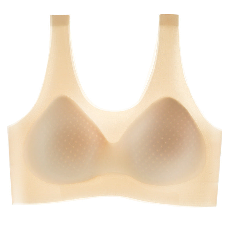Ice Silk Seamless Wireless Bra – Cool, Light, Invisible Under Clothes