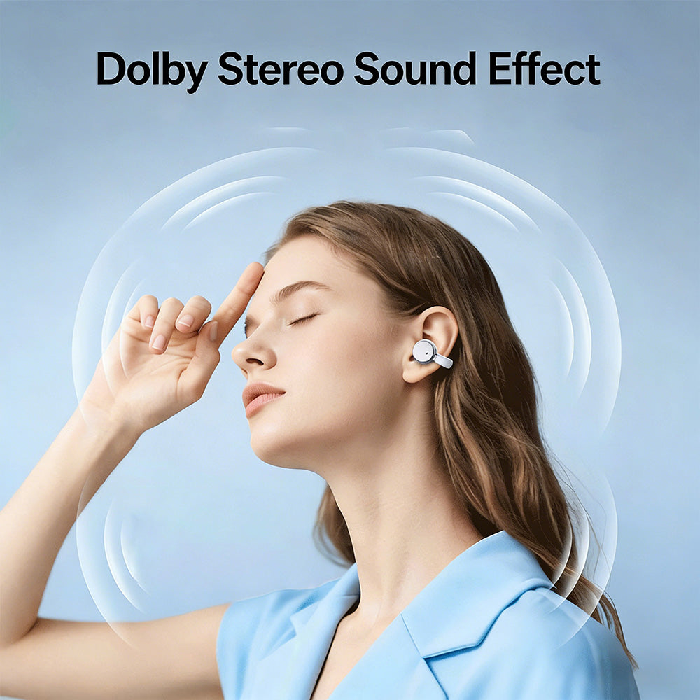 2-in-1 Wireless Bluetooth Earbuds with Ear Clips and Earbuds | 30 Hours Playtime