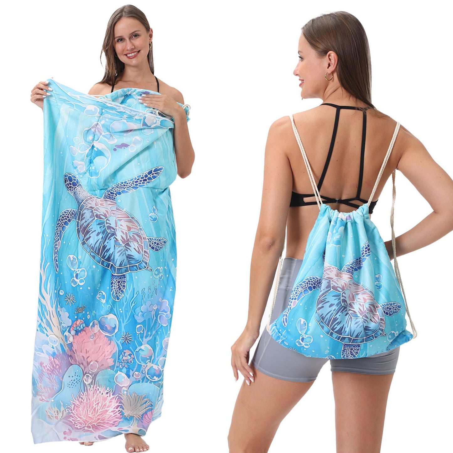 🌸 Summer Sale: 49% OFF🌸The New Colorful 2-in-1 Beach Essential You’ll Use All Summer From Beach Towel to Backpack in Seconds🌴