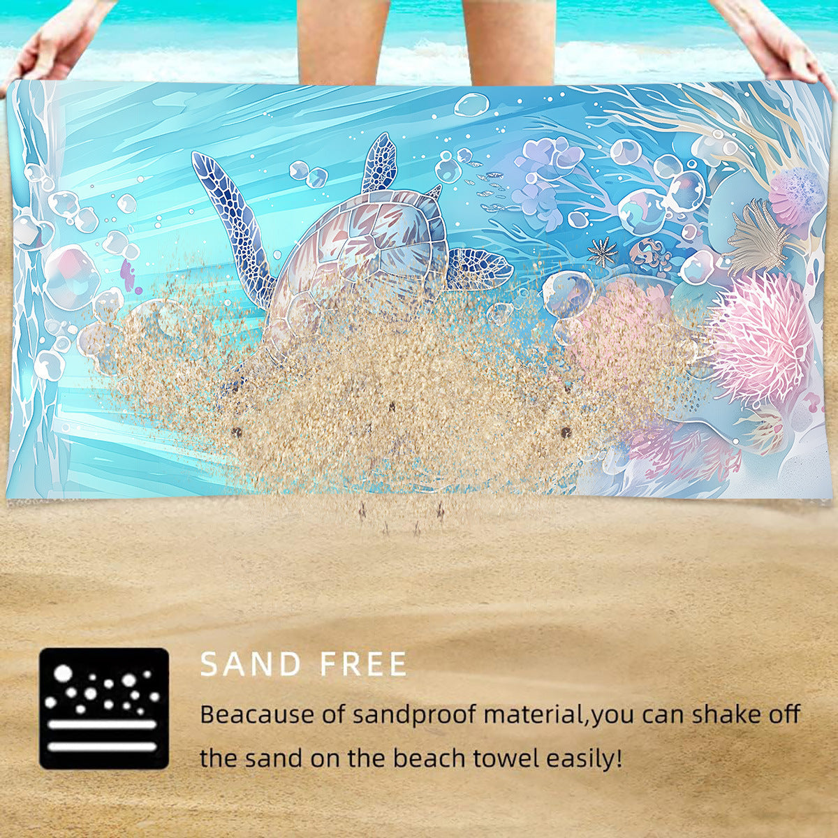 🌸 Summer Sale: 49% OFF🌸The New Colorful 2-in-1 Beach Essential You’ll Use All Summer From Beach Towel to Backpack in Seconds🌴