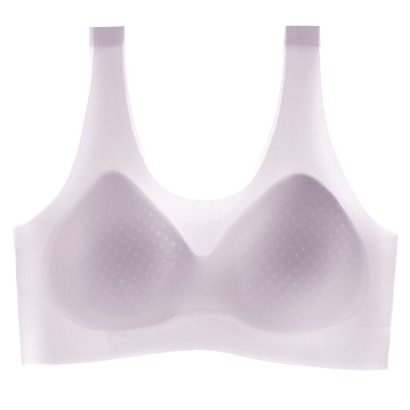 Ice Silk Seamless Wireless Bra – Cool, Light, Invisible Under Clothes