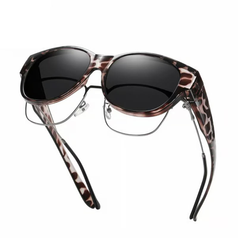 🕶 New XL cat-eye sunglasses with polarized lenses.mi i ochroną UV40