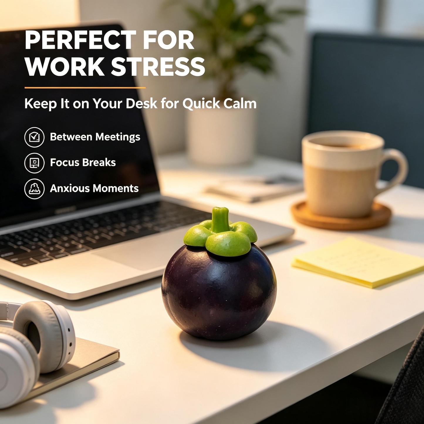Mangosteen Crunchy Sensory Ball –  Block Stress Reliever