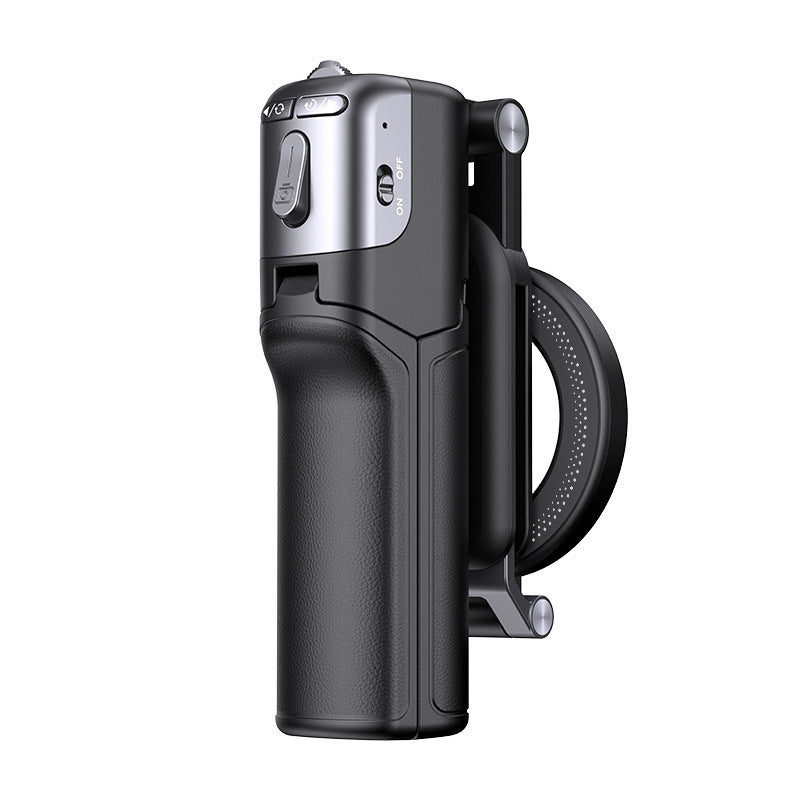 4 in 1 - Versatile Mini Tripod & Selfie Stick: Zoom-Capable, Dual-Sided Magnetic Mount, and Desktop Phone Stand