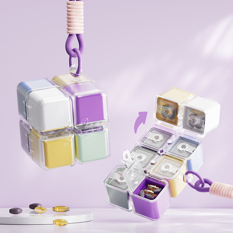 The Weekly Pill Organizer | 7 Day, Large Capacity, Moisture-Proof – Travel or Home