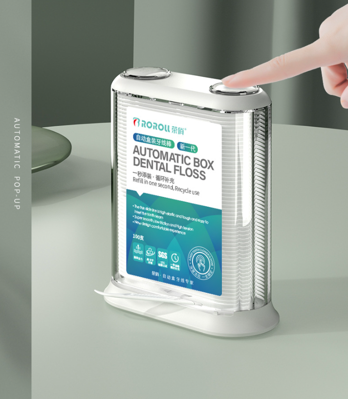 The Ultra-Fine Floss Pick | Bulk Dispenser Box – Strong, Gentle & Travel-Ready