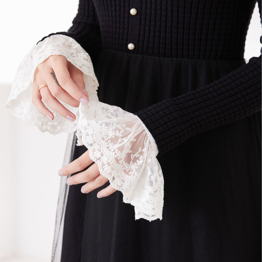 Korean Lace Sleeve / Detachable Romantic Sleeve and Ankle Decoration