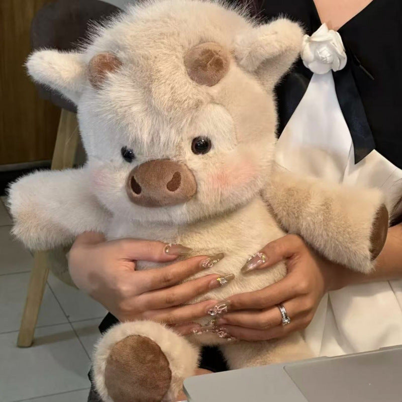 Meet "Roo" – The Softest Highland Cow Plush | Cuddly, Fluffy, and Impossible Not to Love