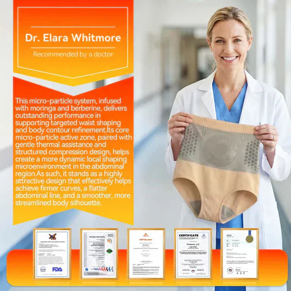 2026 Moringa and Berberine 4-in-1 Microparticle Shaping and Fat Burning Shorts
