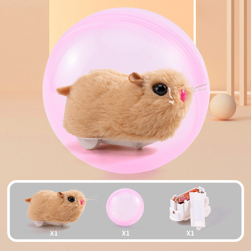 Electric Hamster Rolling Ball Toy / Interactive Pet Toy for Cats, Kids & Dogs