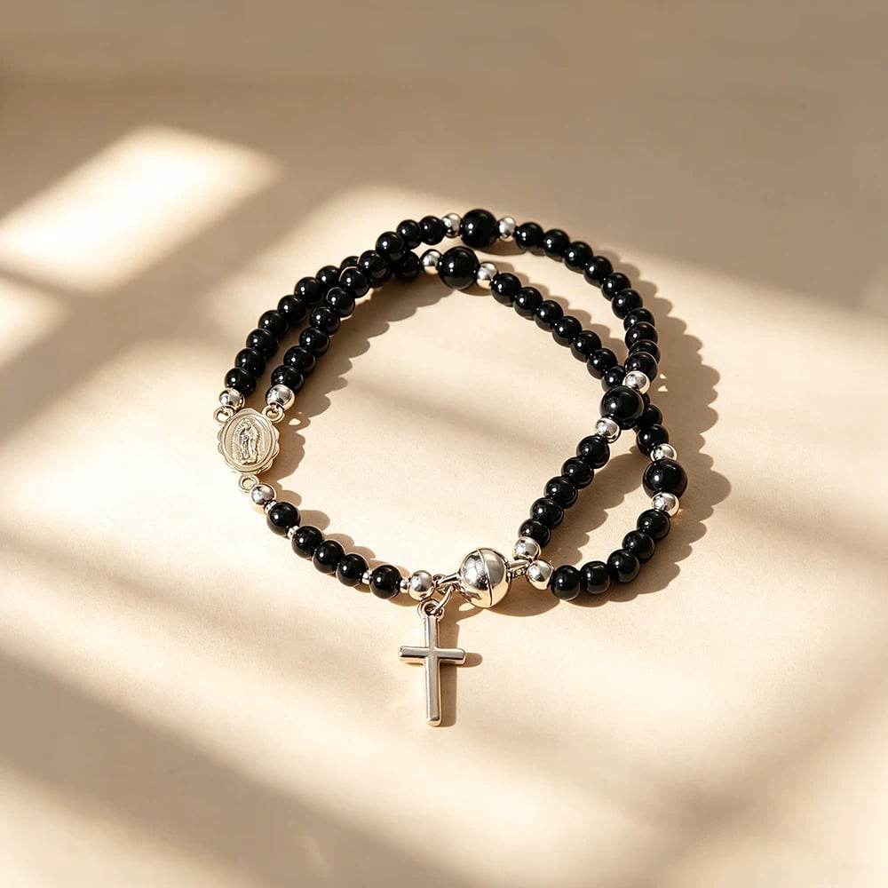 🔥For a Limited Time Only – Valid for 24 Hours🔥 49% OFF – ✝️Handcrafted Rosary Bracelets📿