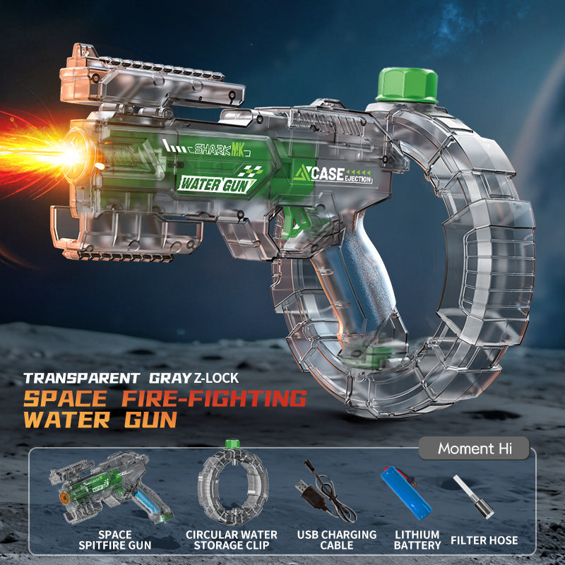 Electric Water Gun with LED Lights & Auto Continuous Fire