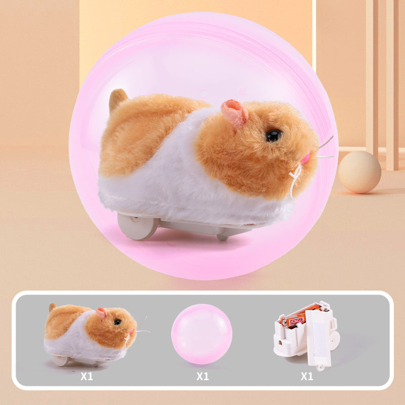 Electric Hamster Rolling Ball Toy / Interactive Pet Toy for Cats, Kids & Dogs