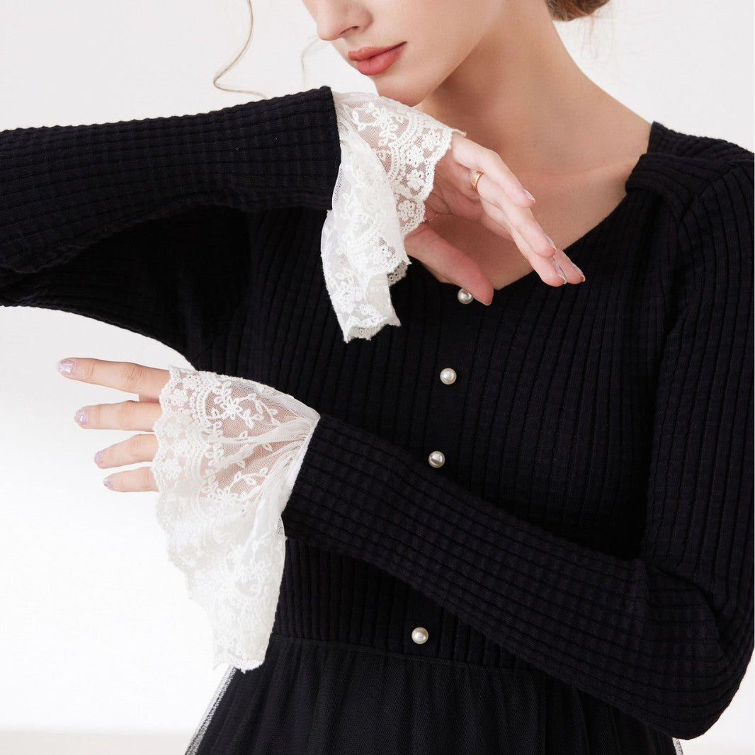 Korean Lace Sleeve / Detachable Romantic Sleeve and Ankle Decoration