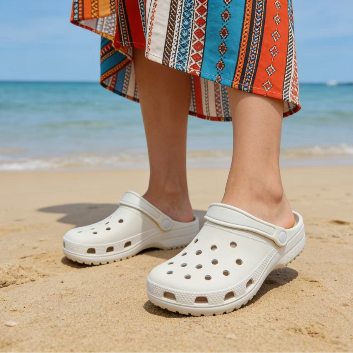 EVA Comfort Clogs + DIY Shoe Charms Set