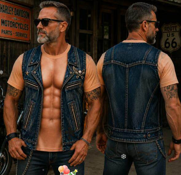 📢📢 50% off!! ⏰Funny men's T-shirt with muscle print