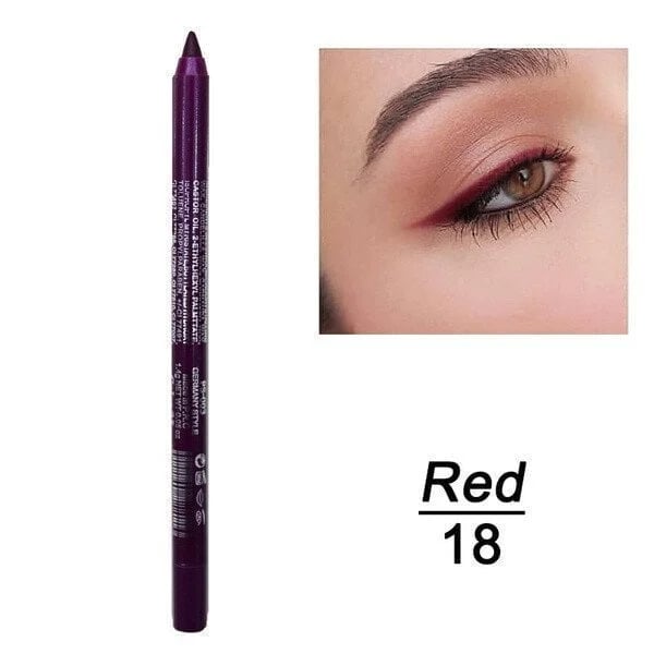 Langvarig vanntett eyeliner pencil, fasjonabel eye make-up kosmetik