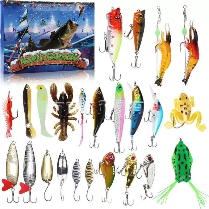 Fishing Mystery Box & Lure Advent Calendar – The Perfect Gift for Anglers