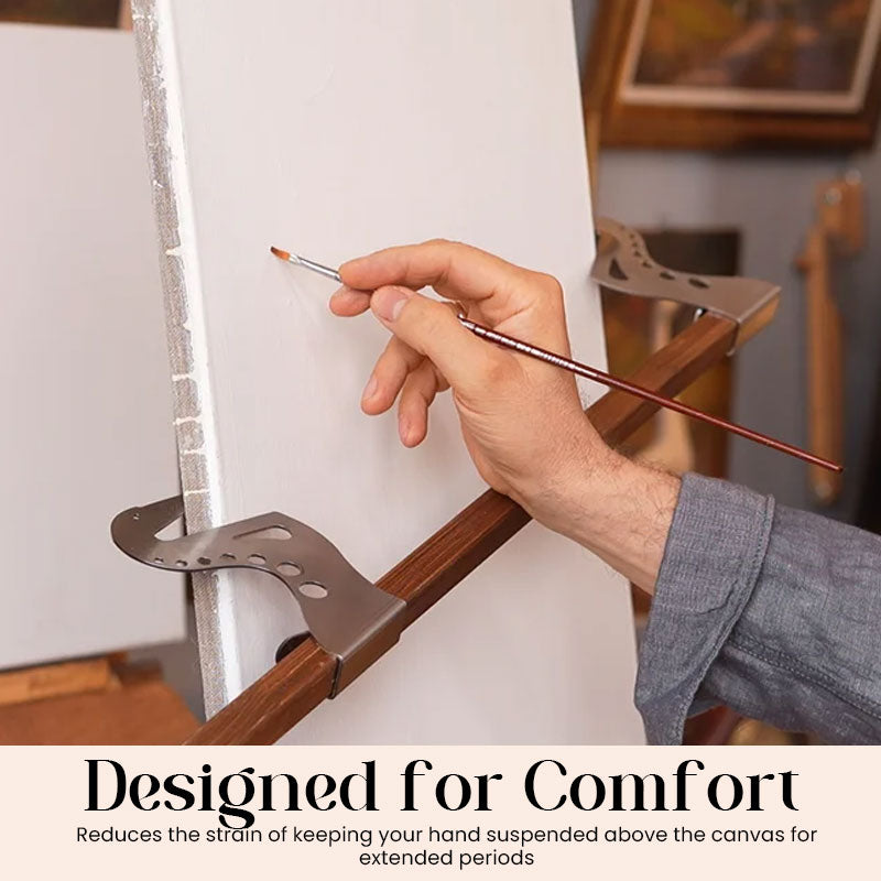 🎨 Artist's Hand Rest for Precise Painting, Drawing, & Detail Work