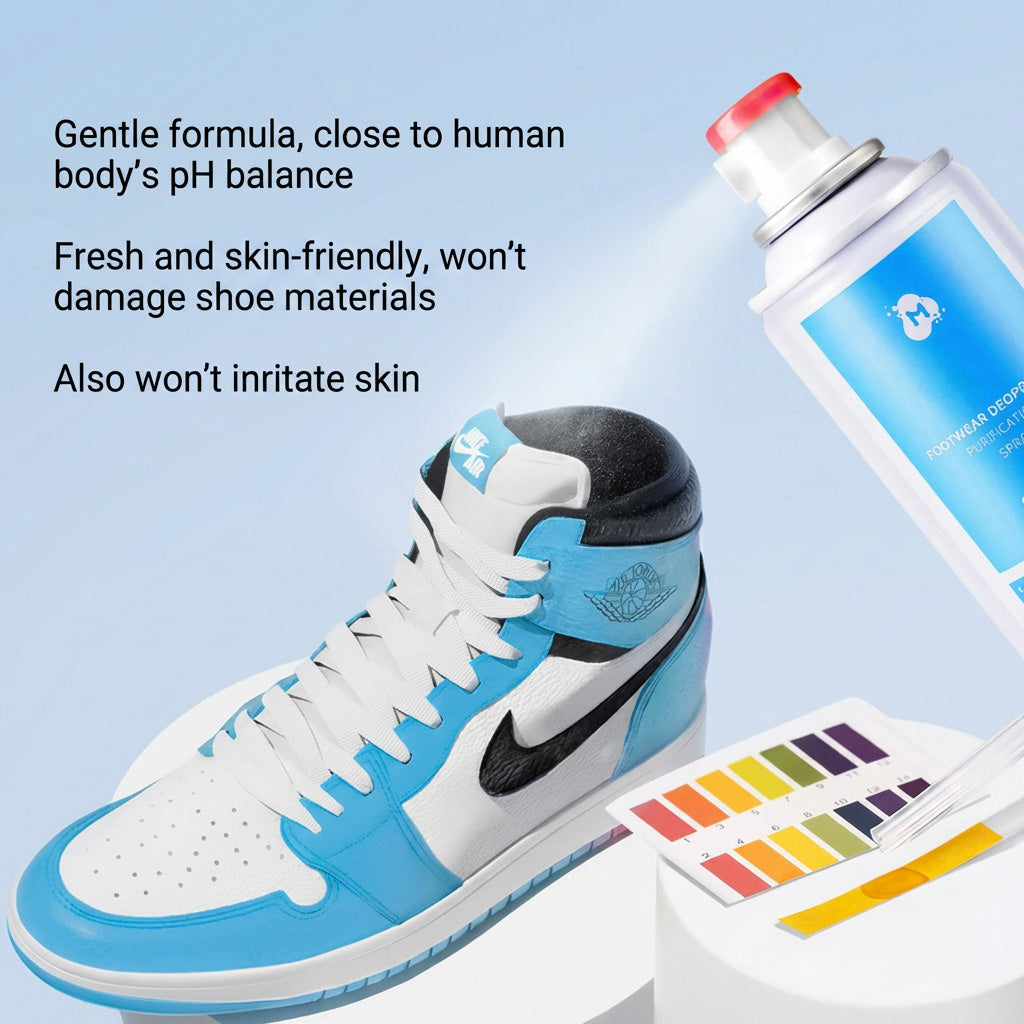 👟Lemon Shoe Deodorizer Spray - Eliminates odors, inhibits bacteria, and dries quickly