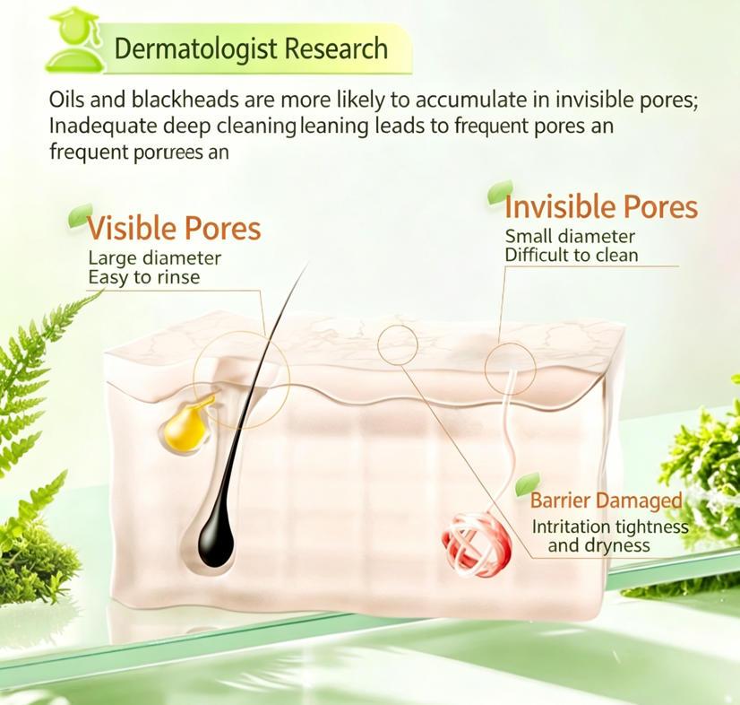 The Green Clean | Chlorophyll + Amino Acid Face Wash – Deep Pore Cleansing, Gentle Enough for Daily Use