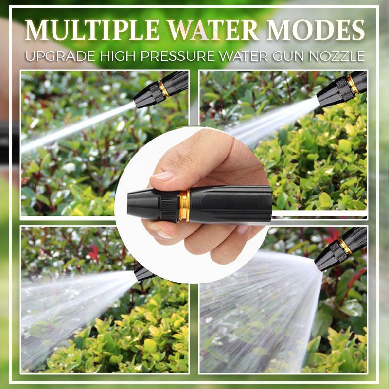 High-pressure car wash water nozzle