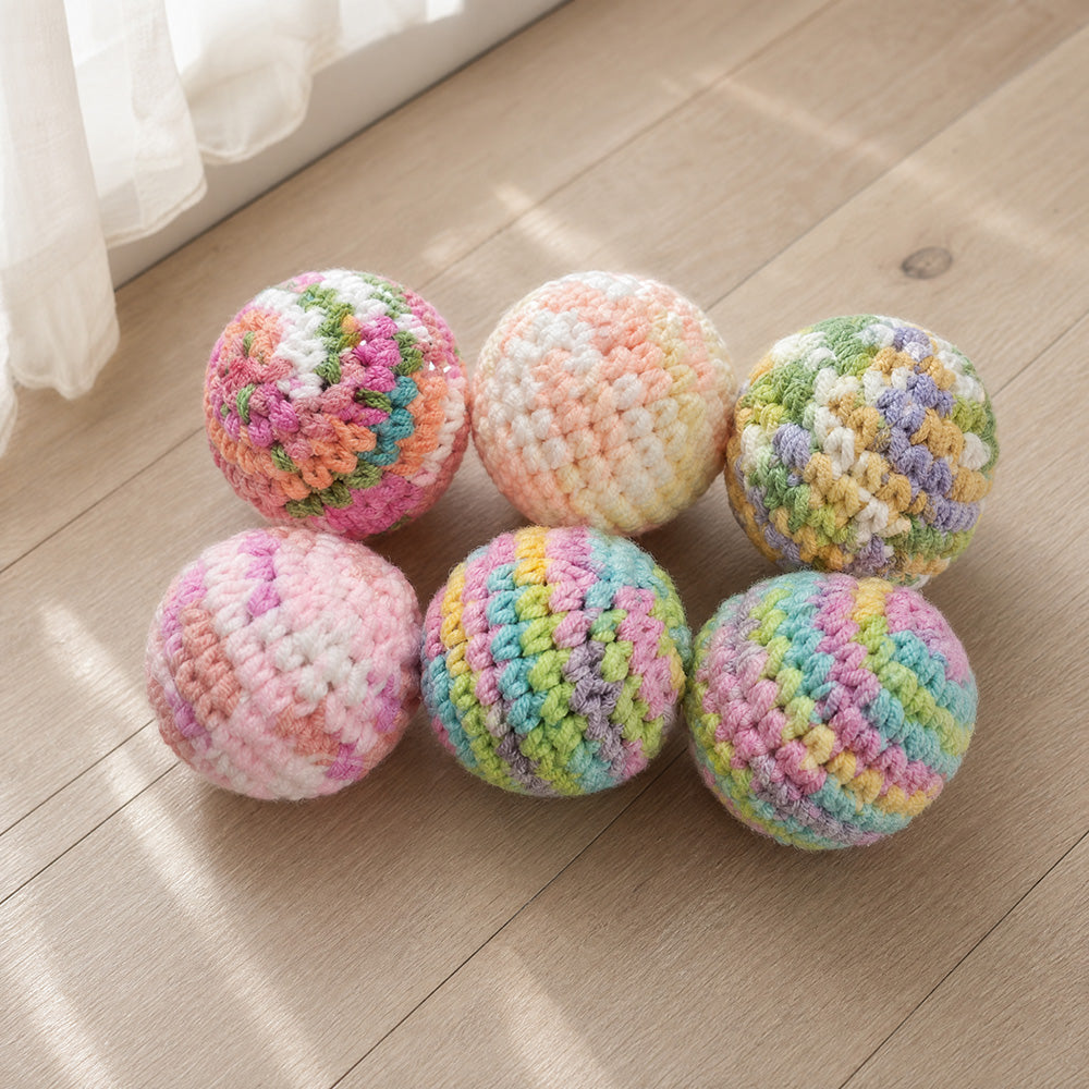 ⚽ Soft Knit Footbag Juggling Ball for Hand Eye Coordination Development
