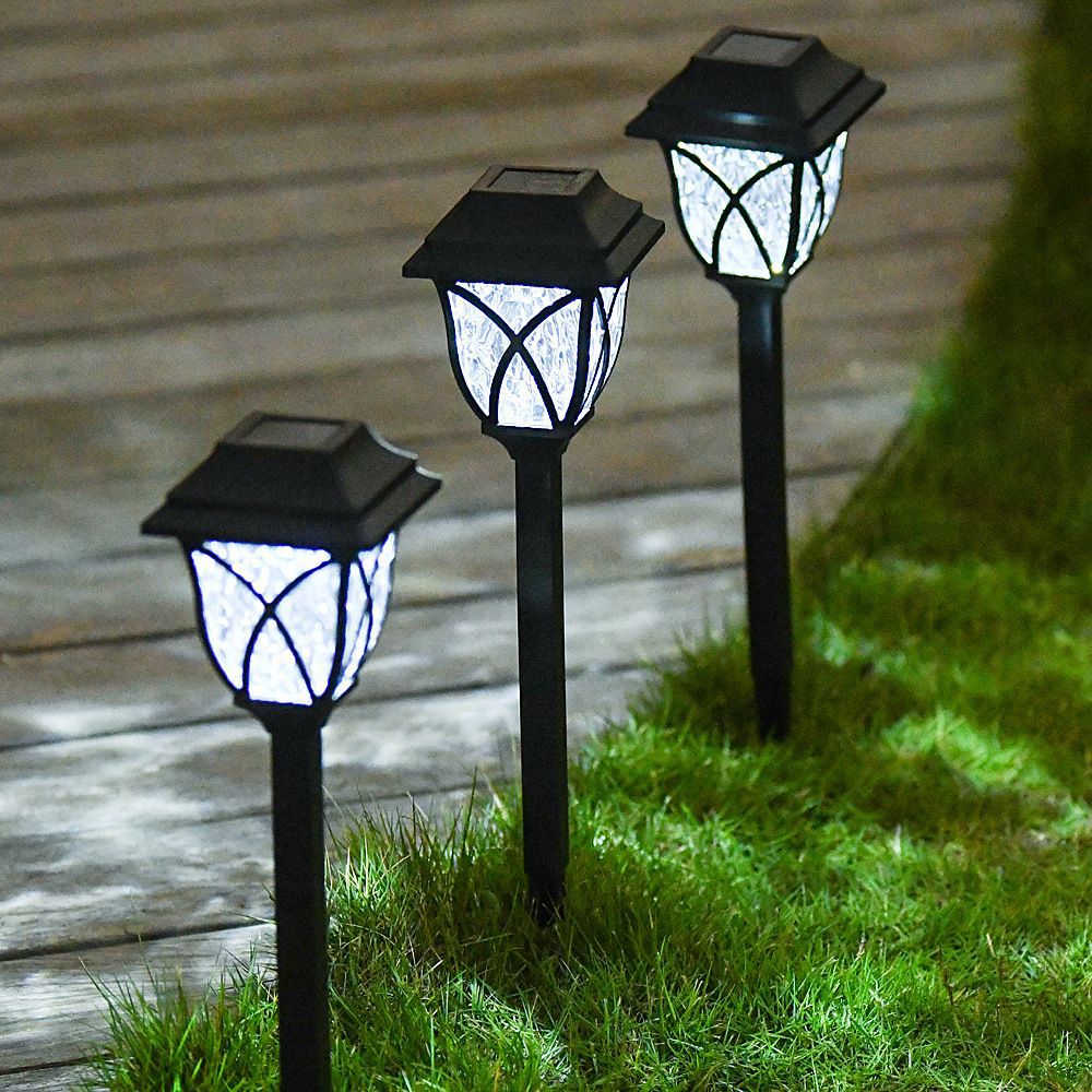 ☀️Solar Pathway Lights Outdoor/Waterproof Solar Garden Lights